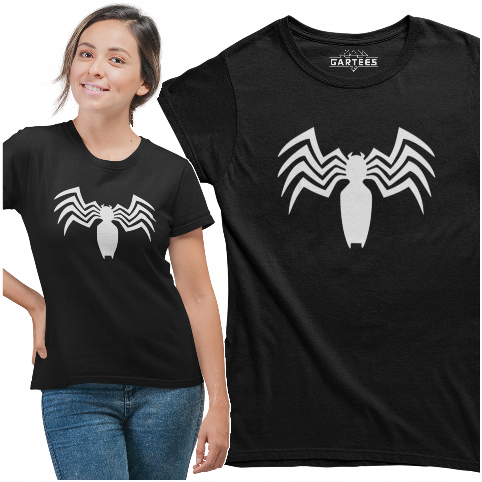 

Koszulka Damska Venom Marvel Pająk T-shirt