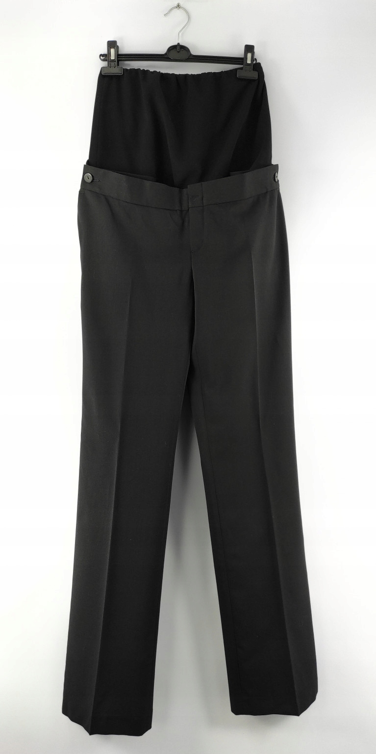 L72914K SPODNIE CIĄŻOWE BLACK ZARA 38