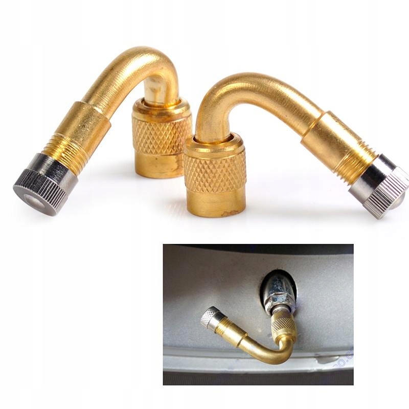 PRZEDŁUŻKA ADAPTER KOŃCÓWKA DO POMPOWANIA KÓŁ OPON ZAWORÓW 8MM 45° Producent Inny