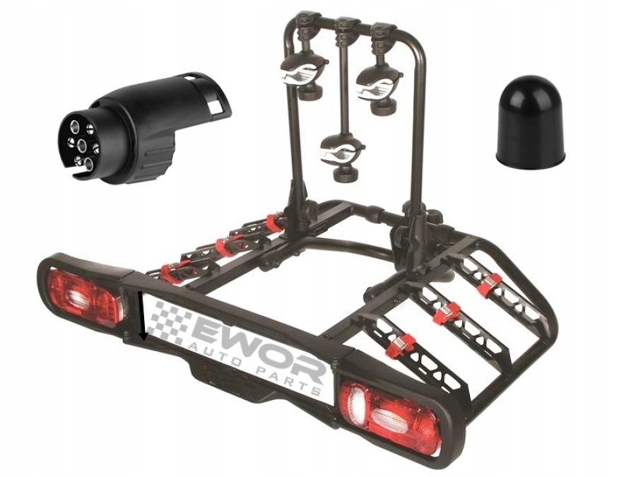 Велосипедна стійка для гачка 3 велосипеда складаний 7/13