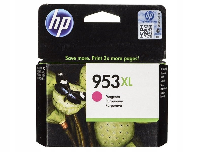 

Tusz Hp 953XL Purpurowy