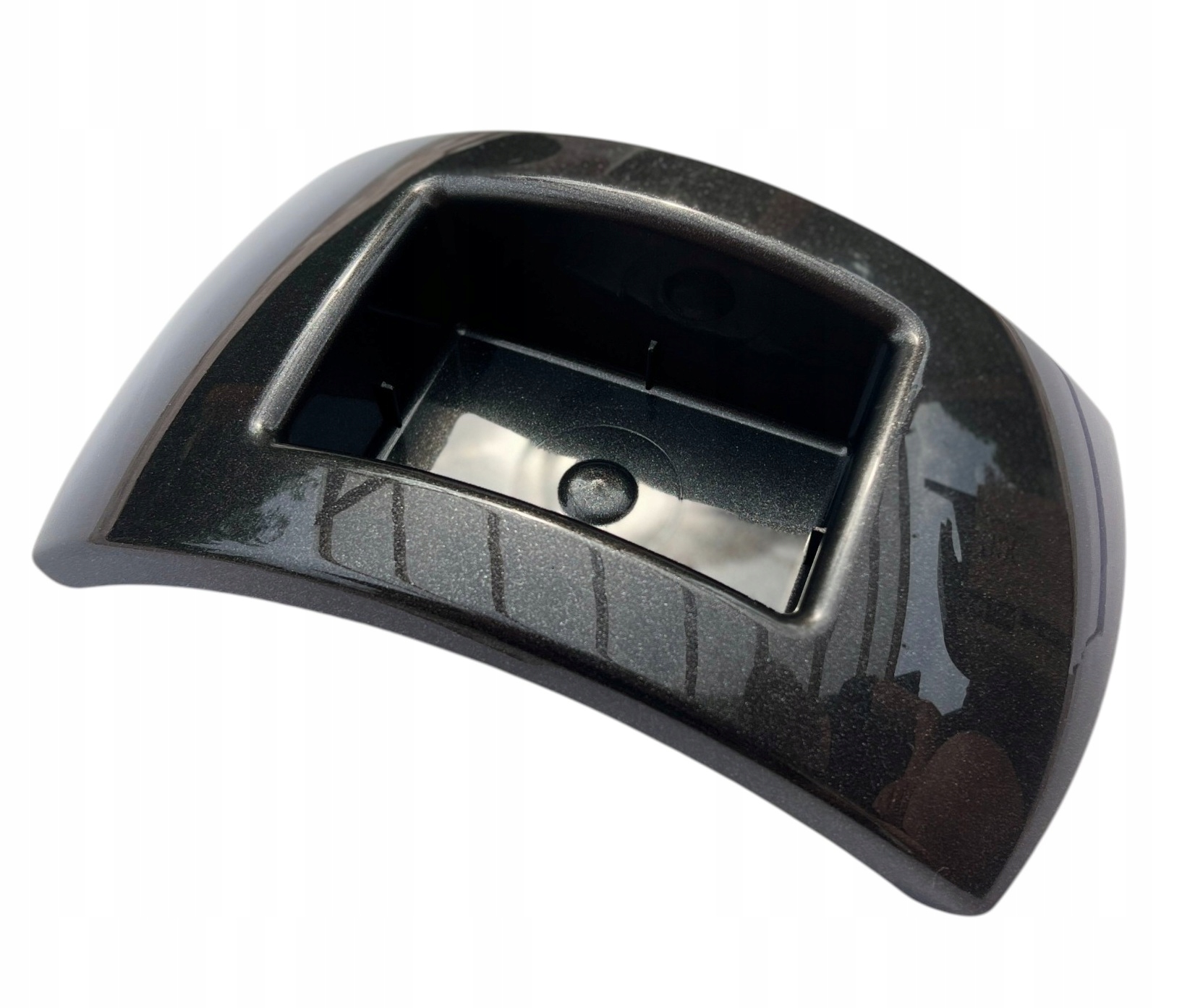 IKEBANA OSŁONKA DONICZKA DO KOMPOZYCJI KWIATÓW STROIKÓW CZARNA 25 CM