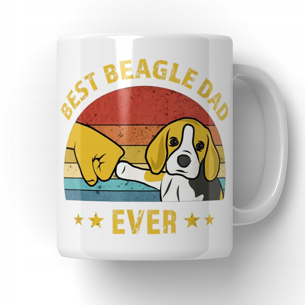 

Kubek Najlepszy Tata Beagle Psy