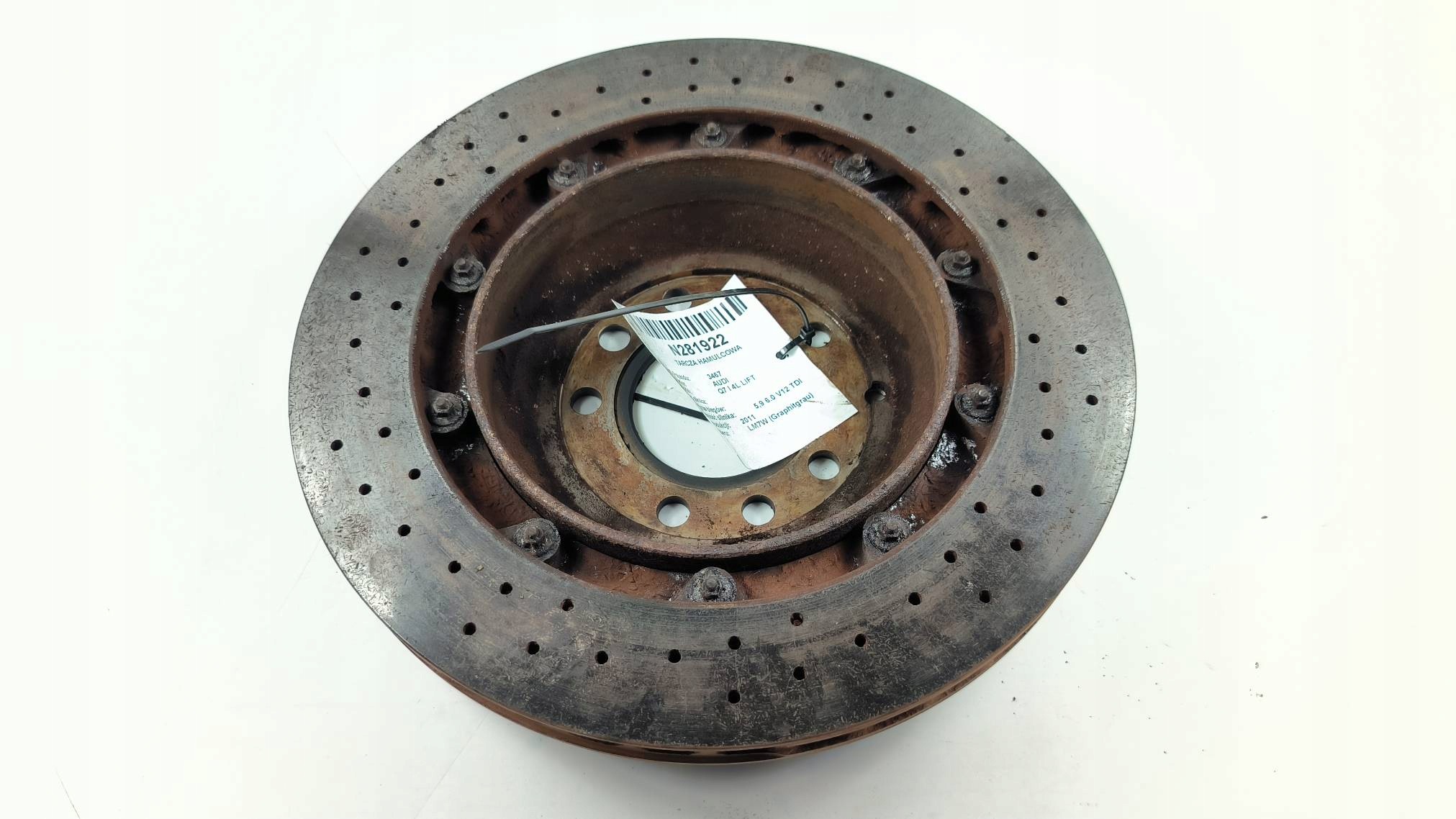disco freno posteriore CERAMICZNA AUDI Q7 e 4L LIFT