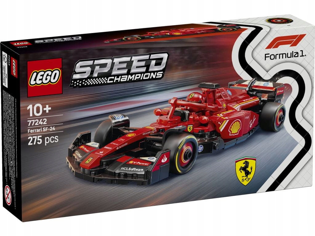 Lego 77242 Speed Champions Formule Ferrari SF-24