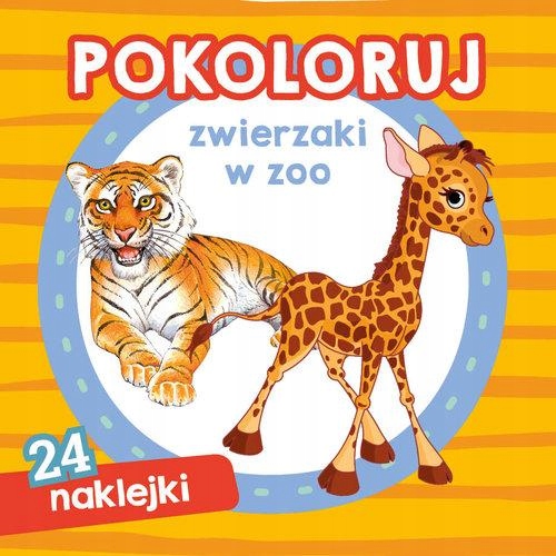 

Pokoloruj zwierzaki w zoo. Skrzat