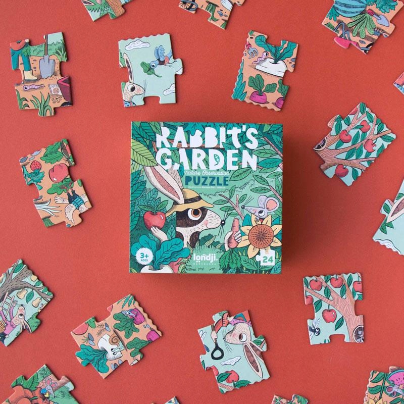 Puzzle dla dzieci Ogród Króliczków | Londji Kolekcja inna