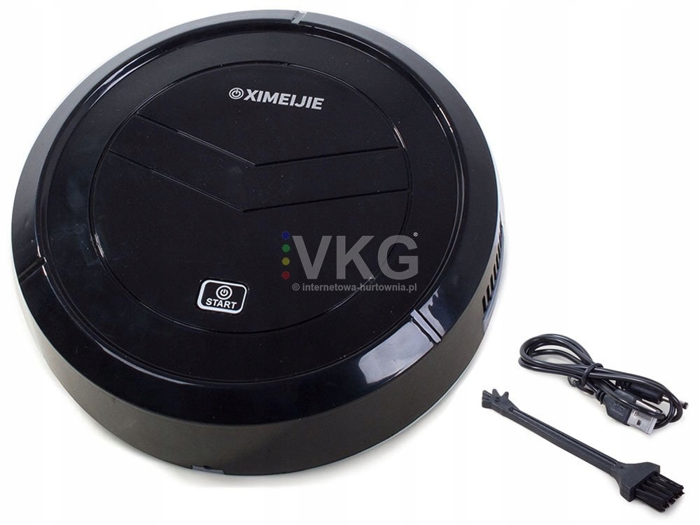 Odkurzacz samojezdny 23cm robot sprzatający końcówki Marka Rozz