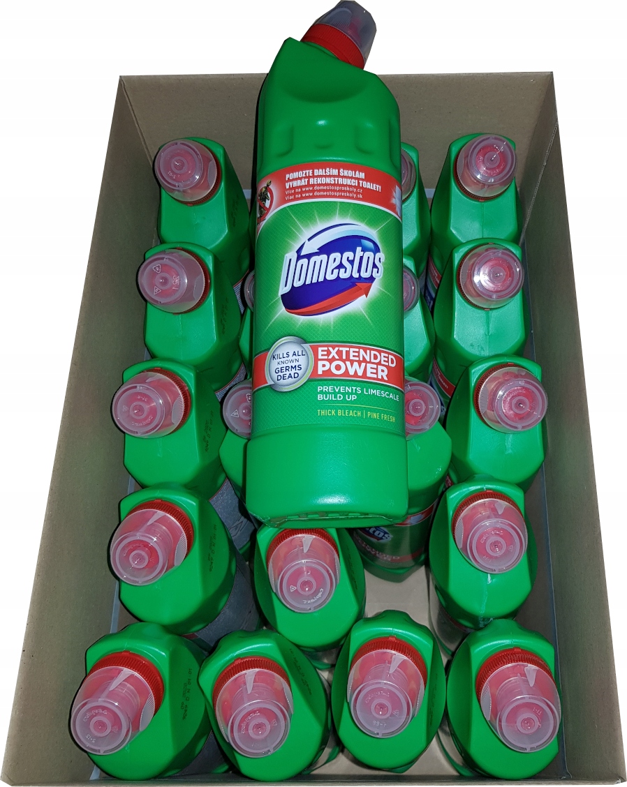 

Płyn Do Wc Domestos 0,75L X 20SZT 15L Pine Zielony