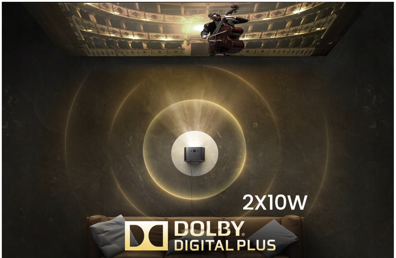 Projektor Rzutnik LED WiFi Android TV 11 4K FHD 500 ANSI Autofocus + Torba Kod producenta RZUTNIK PROJEKTOR LED ANDROID TV 11 Smart