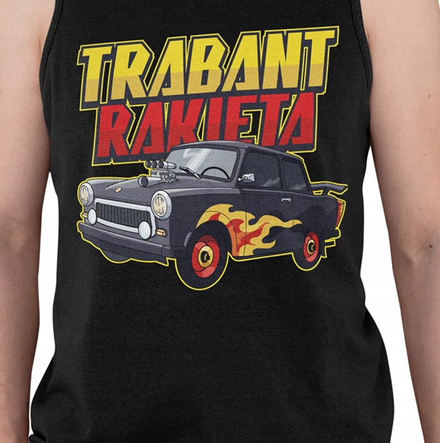 TANK TOP LEGENDY PRL TRABANT RAKIETA Marka inna