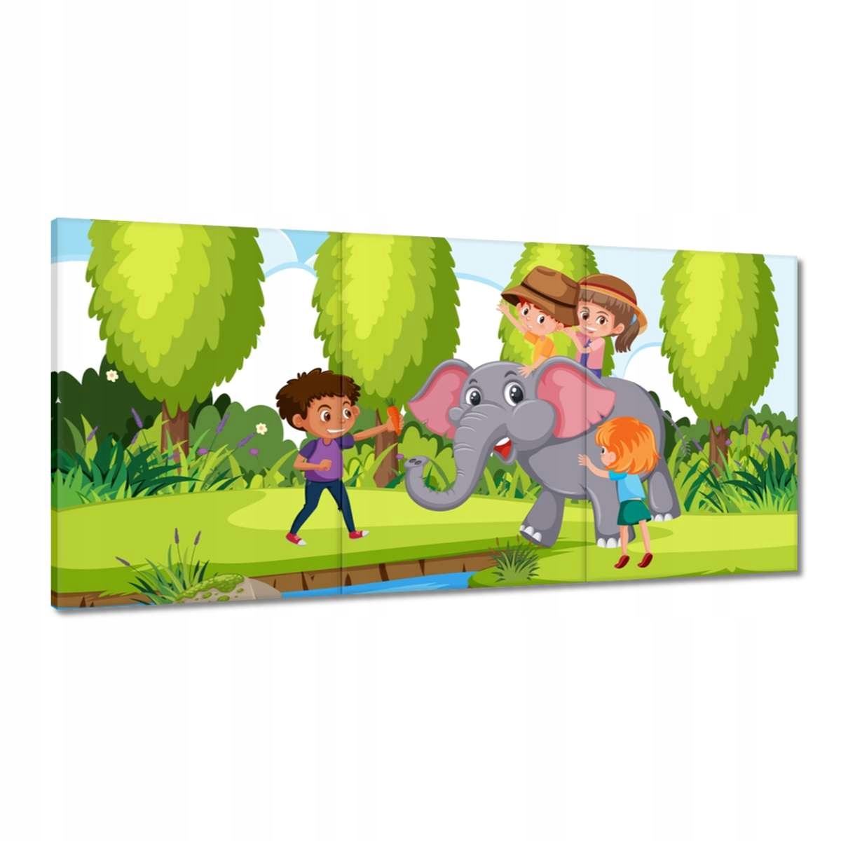 Obrazy 180x90 Zoo Zvieratá Safari Slon