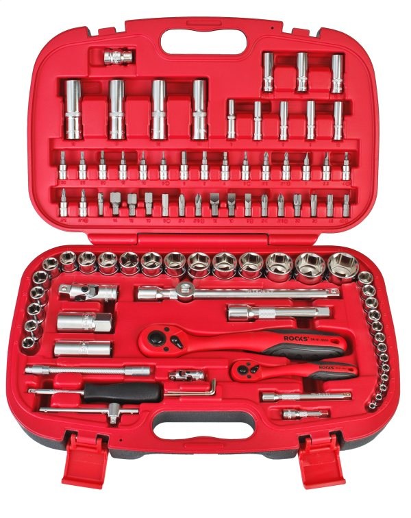 Sada nástrojov 1/2", 1/4", 94 ks Ro