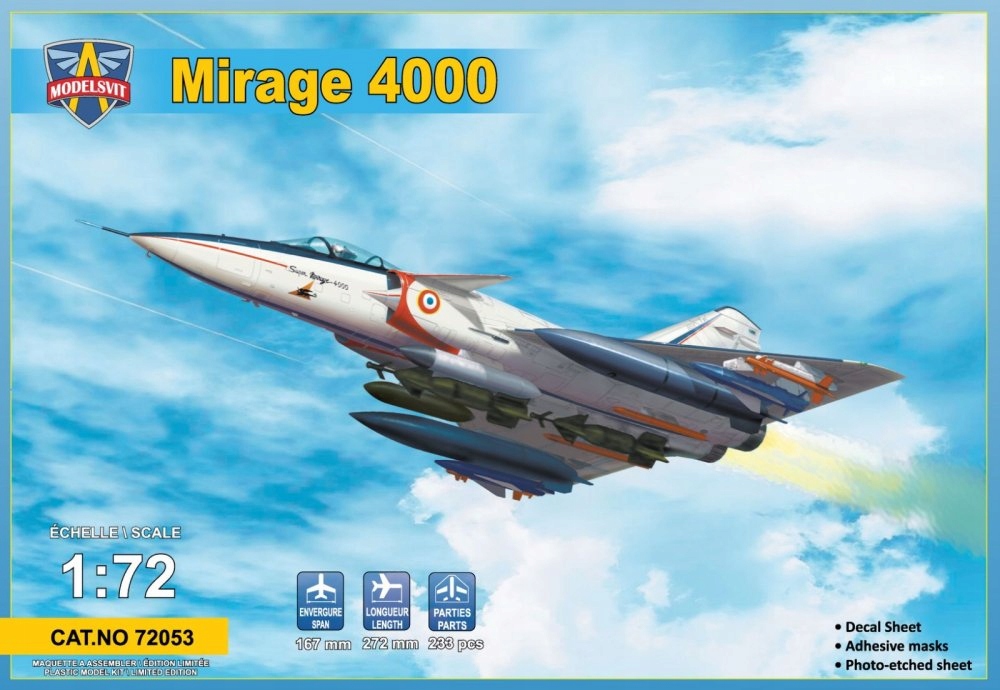 Dassault Mirage 4000 Modelsvit 72053