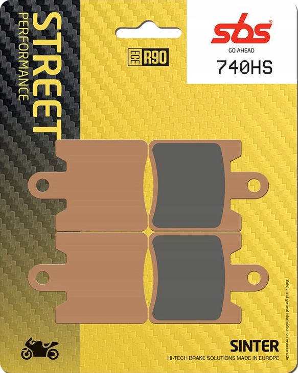 KLOCKI HAM PRZÓD SBS Yamaha FJR 1300 AE 14-15