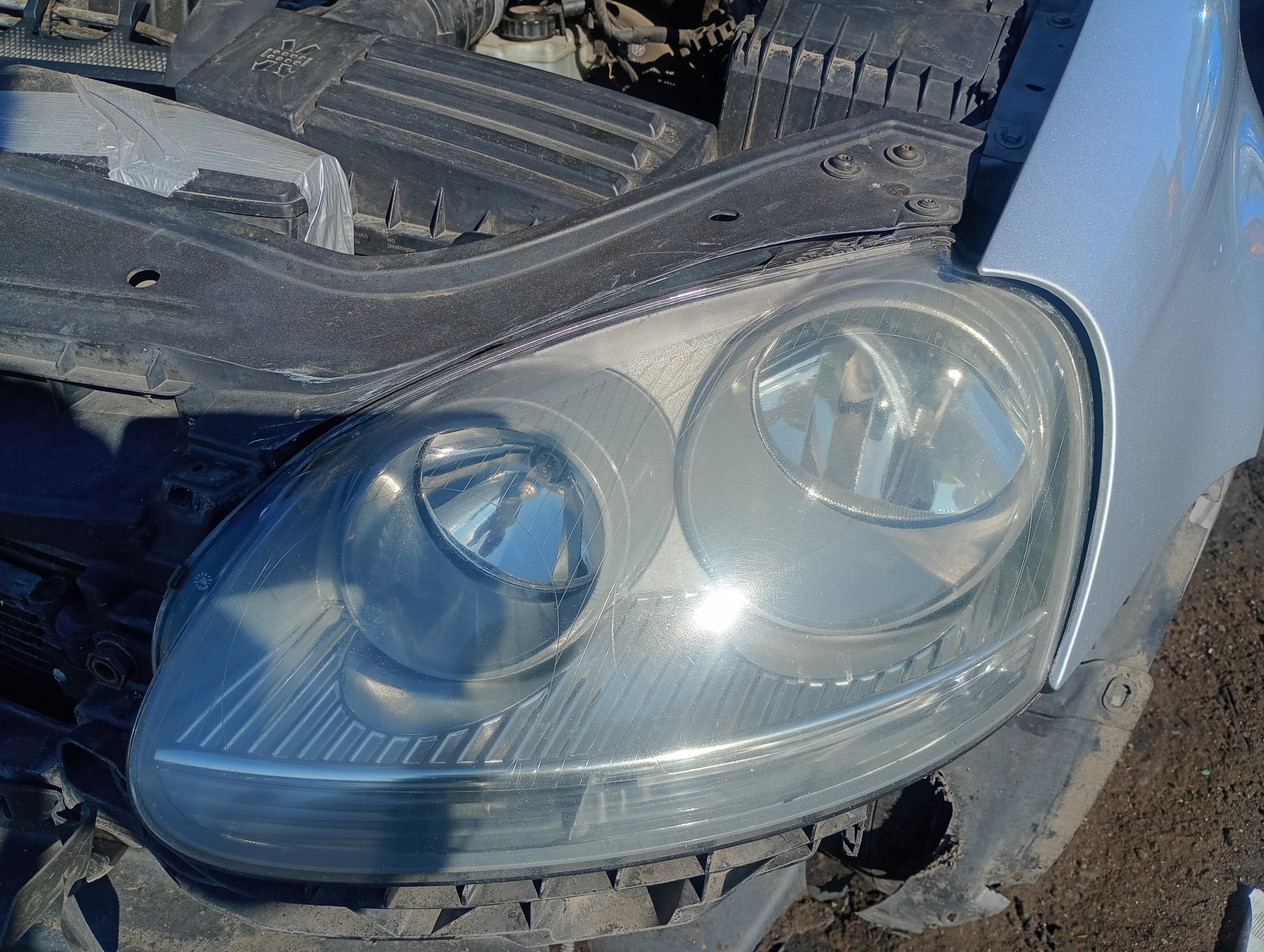 Reflektor left light left front front VW Golf V 5 07-09