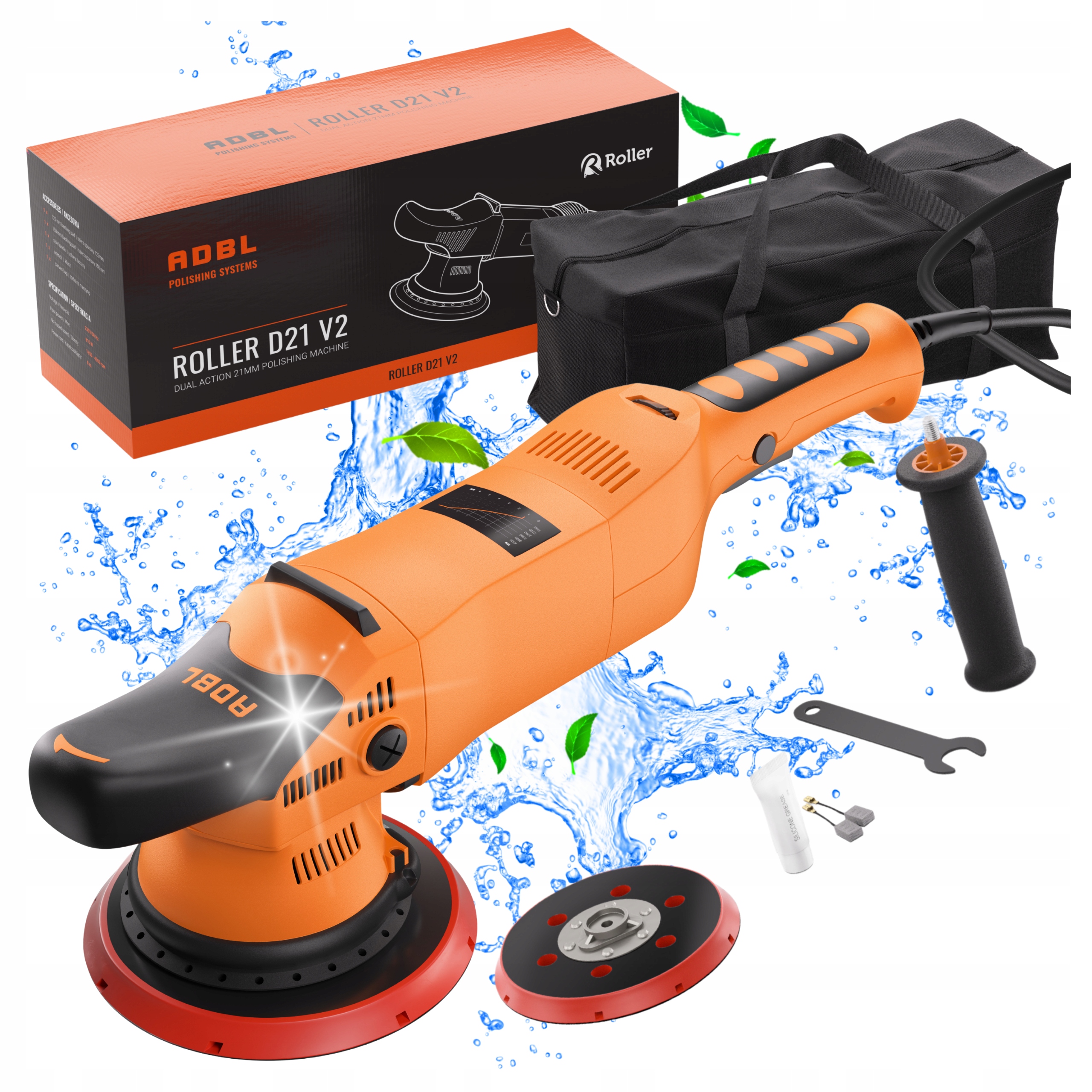 Adbl Roller D21 V2 Profesionálny leštiaci stroj Skok 21 mm
