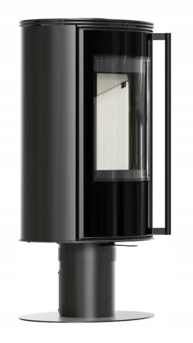 Moderní kamna ocelový kotel na noze Kratki Erik 5,5 kW pro rekuperaci