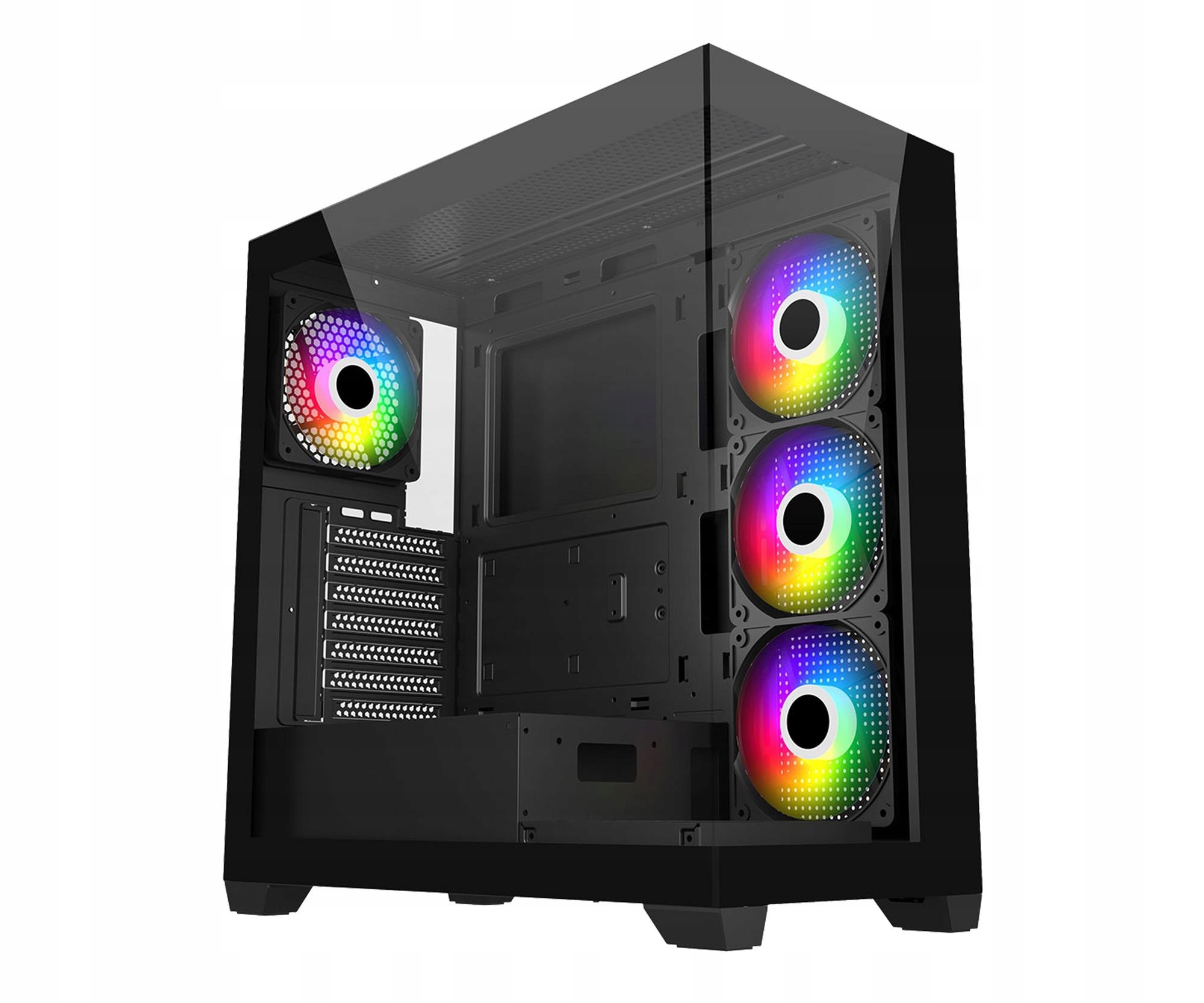 Fsp M340-BA/ Midi Tower/ Transpar./ Čierna POC0000272
