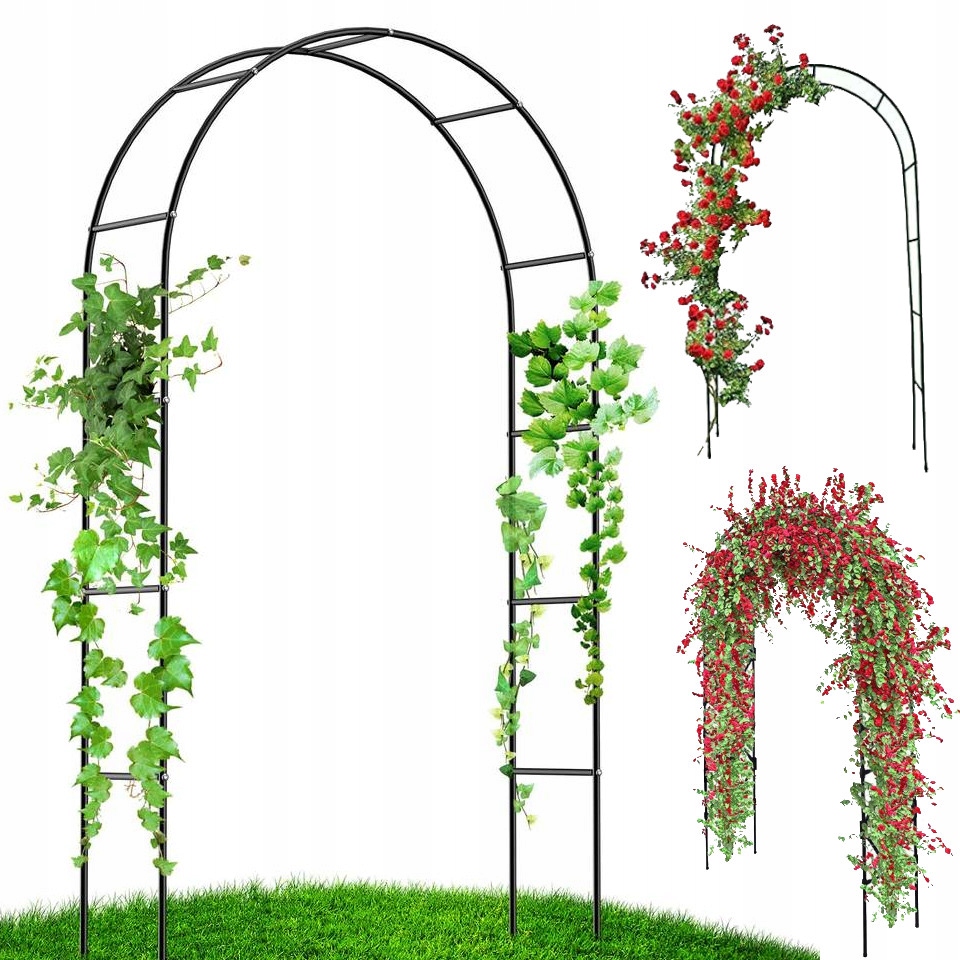 

Pergola Ogrodowa Łuk Na Róże Kwiaty 240cm Kotwy