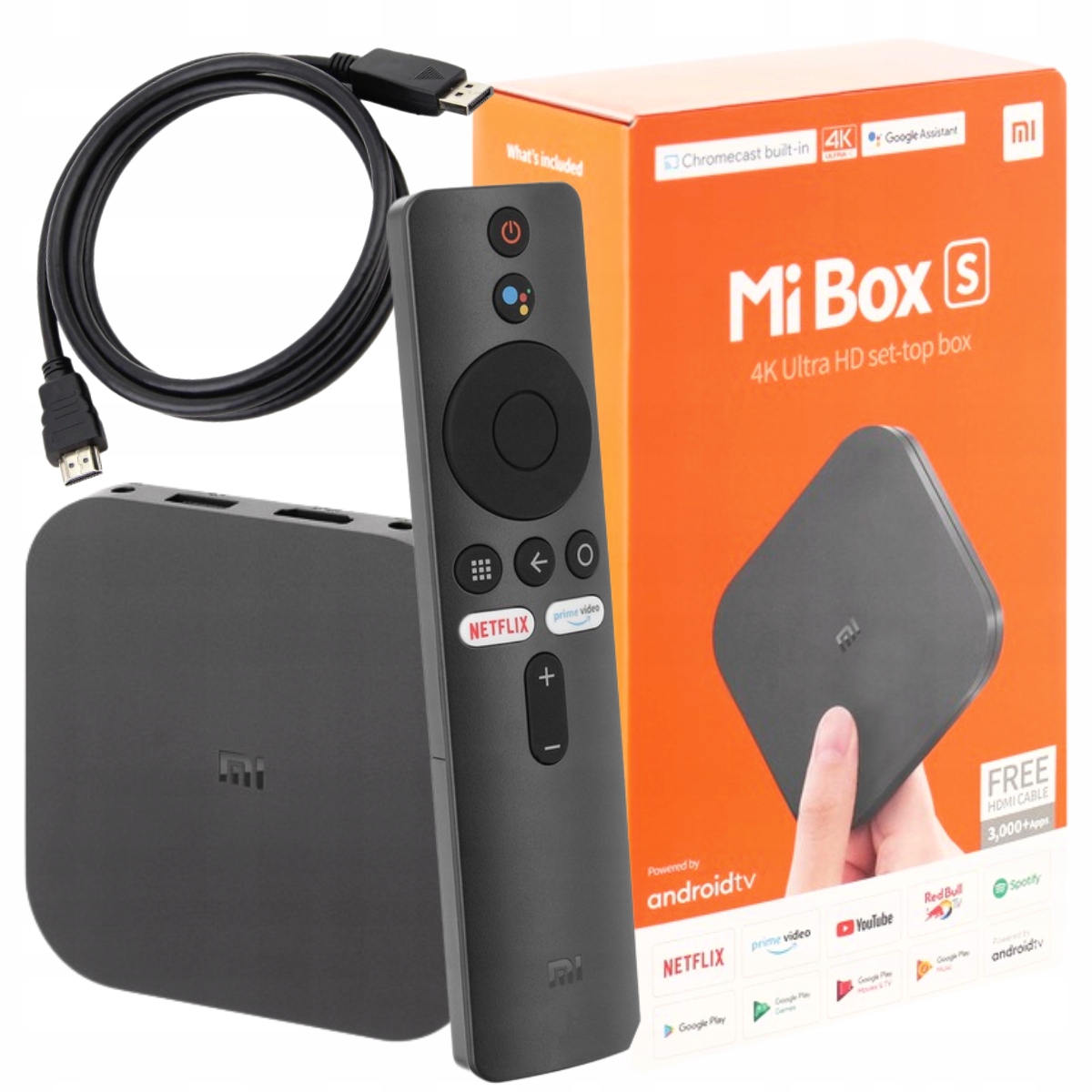 

Odtwarzacz Multimedialny Xiaomi MI Box S Smart Tv
