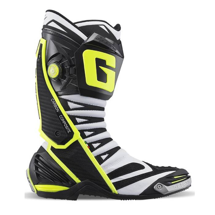 Motocyklové topánky Gaerne GP1 Evo Športové čierne/ fluo zelené 44