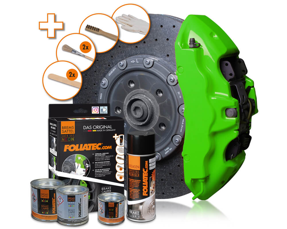 

Foliatec farba lakier do zacisków ham Neon Green