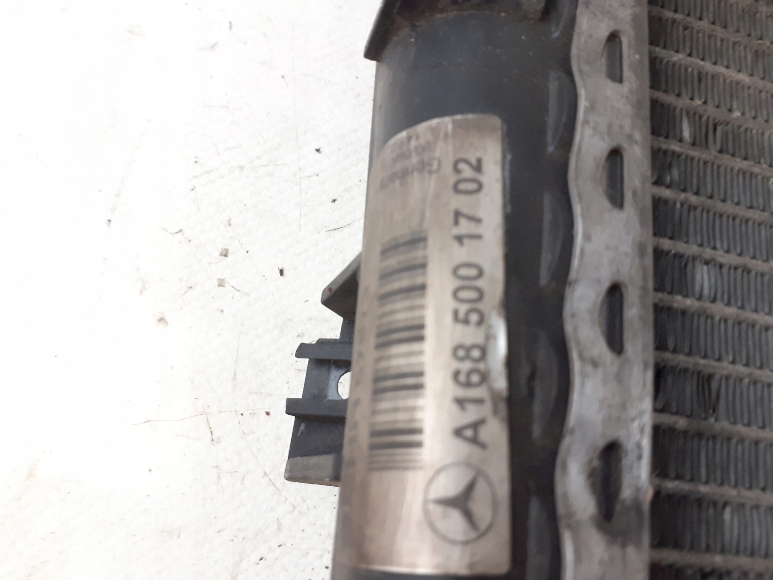 water cooler Mercedes W168 1,7DCI