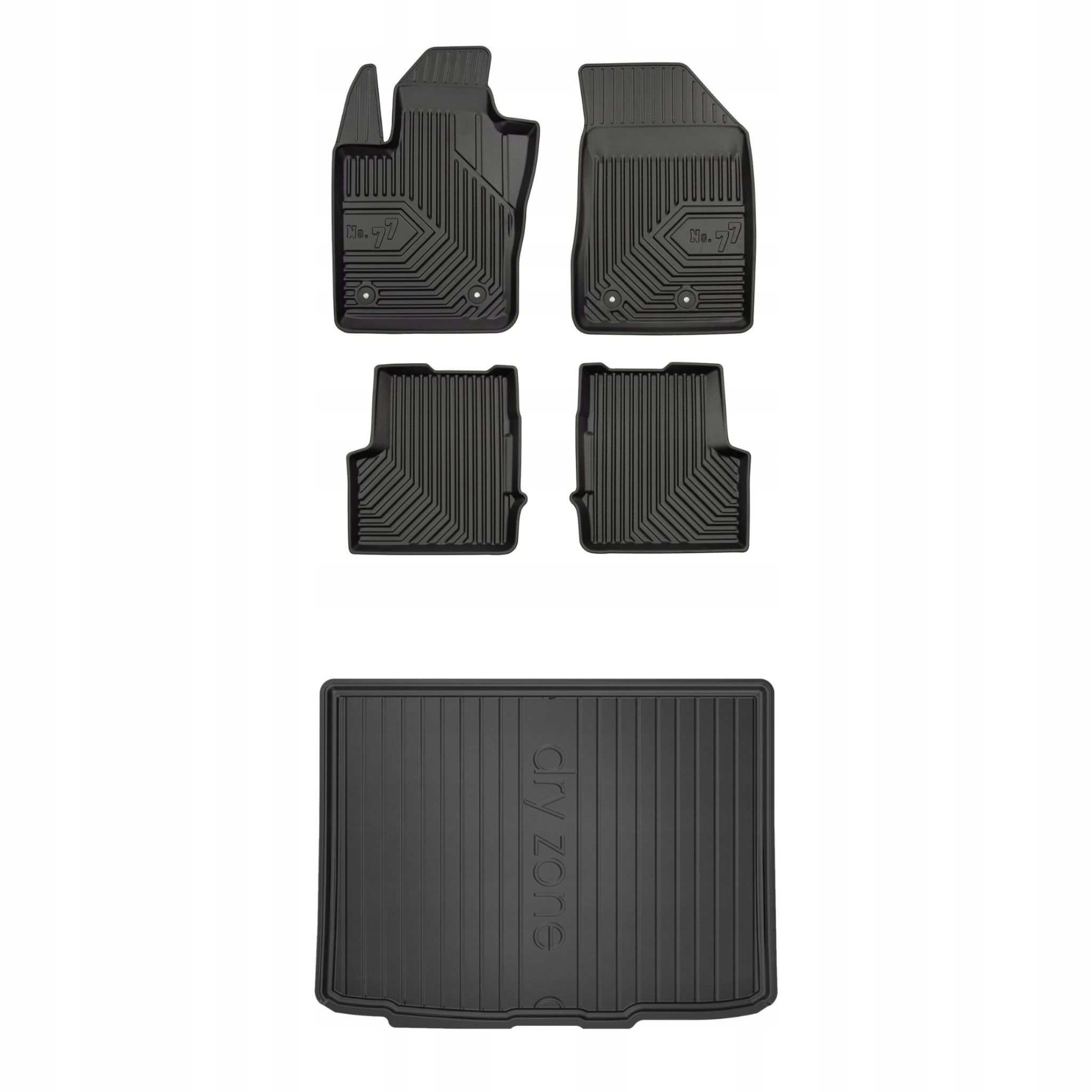 Sada gumových kobercov a rohoží pre Jeep Renegade 14-