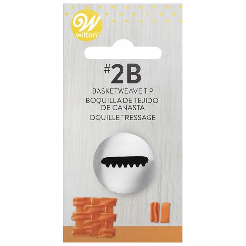 

Tylka cukiernicza Wilton duża plecionka, nr 2B