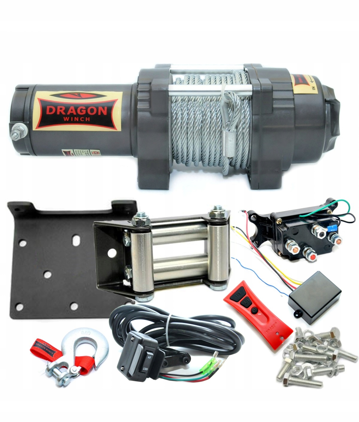 Wyciagarka elektr Dragon Winch DWH 3000HD Quad ATV