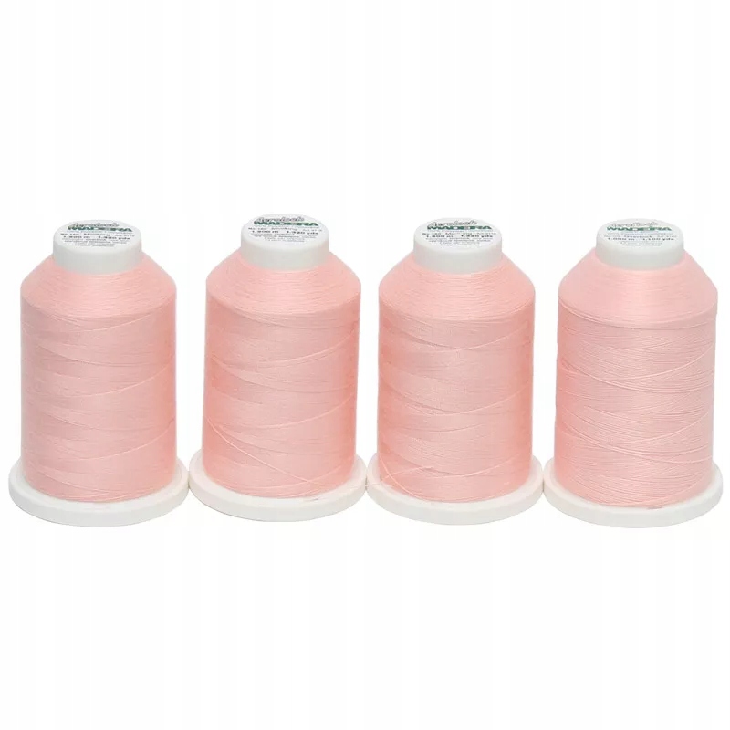 Overlockové nitě Madeira sada 4 ks růžové Aerolock AeroFlock pro overlock