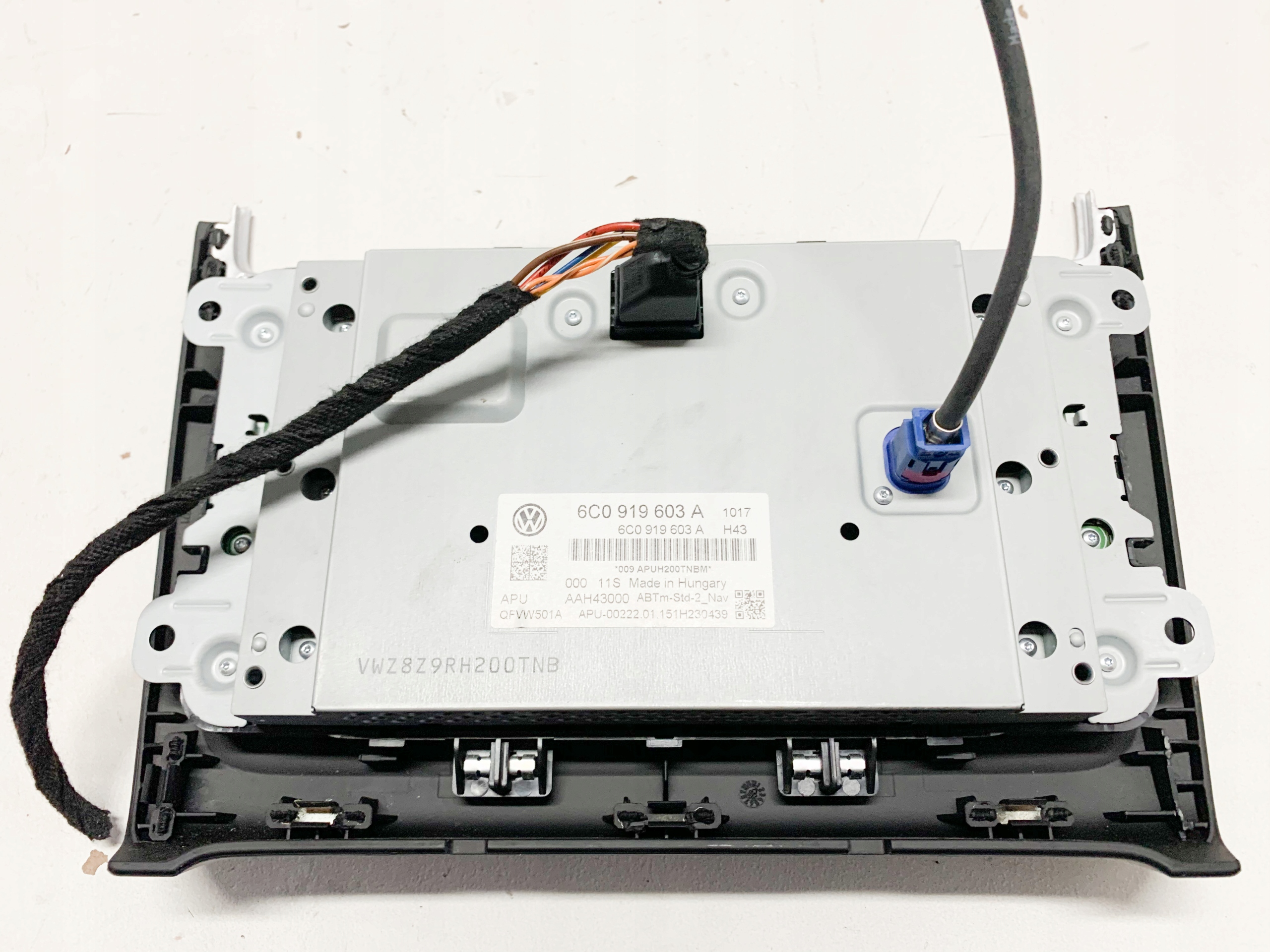 navigation NAVI radio player display Polo 6C