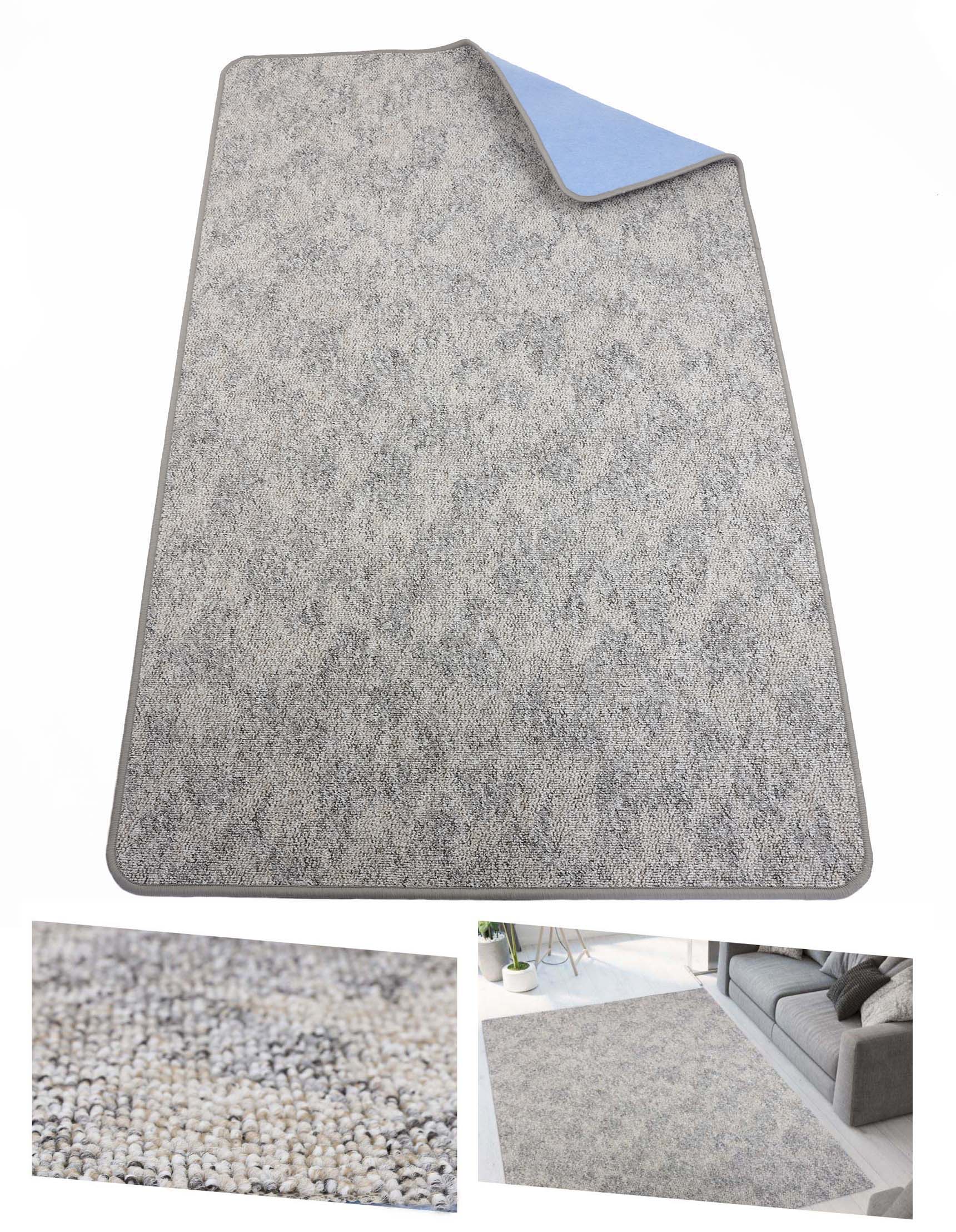 Módní Koberec Šedý 150x250 – Elegantní, teplý, snadno udržovatelný |Marcello