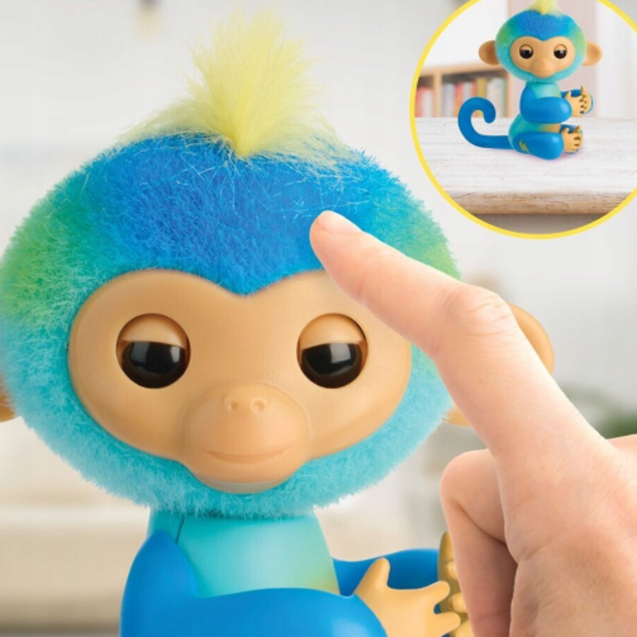 FINGERLINGS INTERAKTYWNA MAŁPKA Maskotka Zabawka na palec ORYGINAŁ LEO Stan opakowania oryginalne