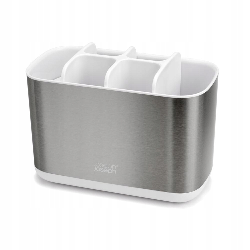 Organizér Na Zubní Kartáčky L bílý Easy Store Steel Joseph Joseph