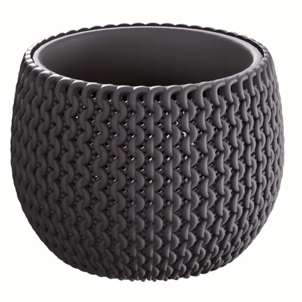 

Doniczka ażurowa Splofy Bowl DKSP180 antracyt