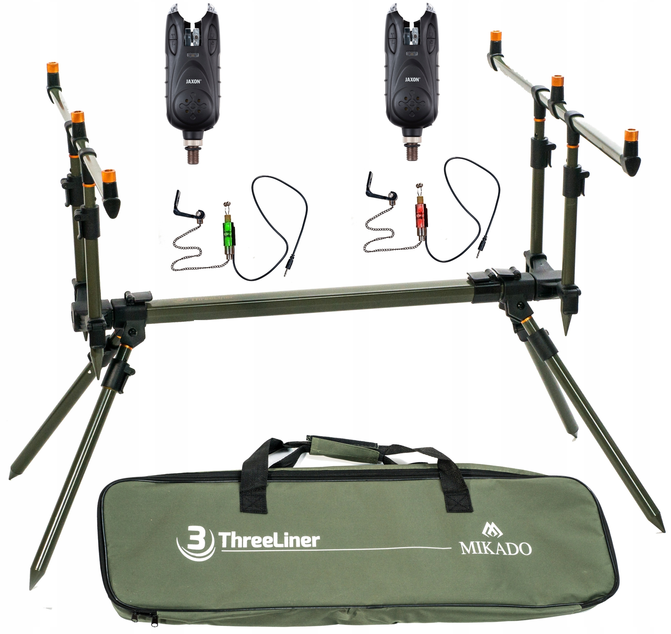 Stojak Mikado Threeliner 2x Sygnalizator 2x Hanger