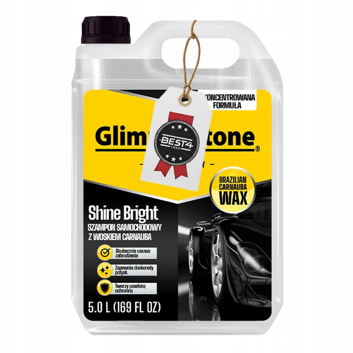 Glimmerstone Szampon Samochodowy Z Woskiem Carnauba 5L Wydajny