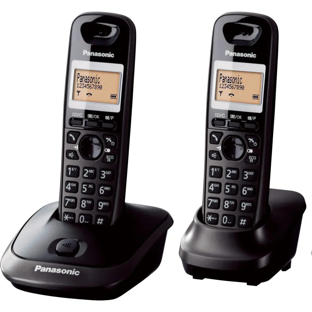 Telefon Dect Panasonic Kx-tg 2512 2511 2 Słuchawki