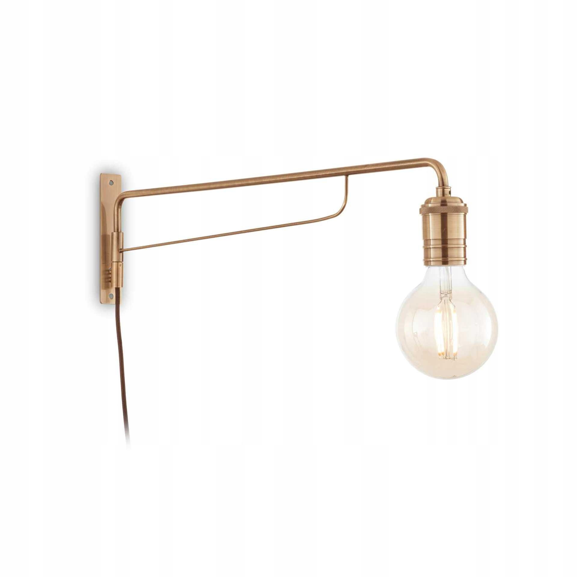 Nástěnné svítidlo Ideal Lux Triumph AP1 E27 mosaz 60W