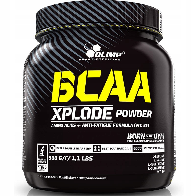Olimp Bcaa Xplode Powder 500g Regenerace Po Tréninku Rozpustnost