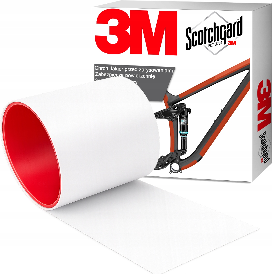 3M Scotchgard 200 MAT FOLIA Taśma Ochronna na ROWER | Regenerująca 8x152cm