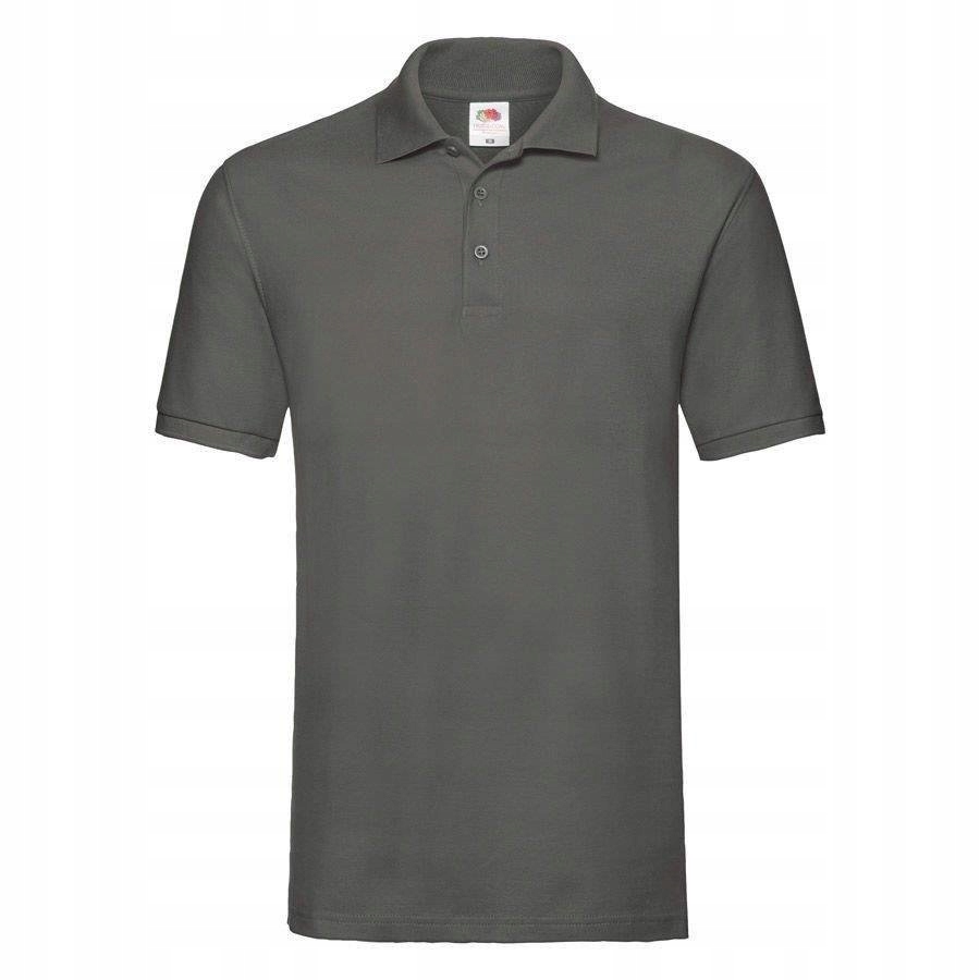 

Męska koszulka polo Fruit Premium jasny grafit 2XL
