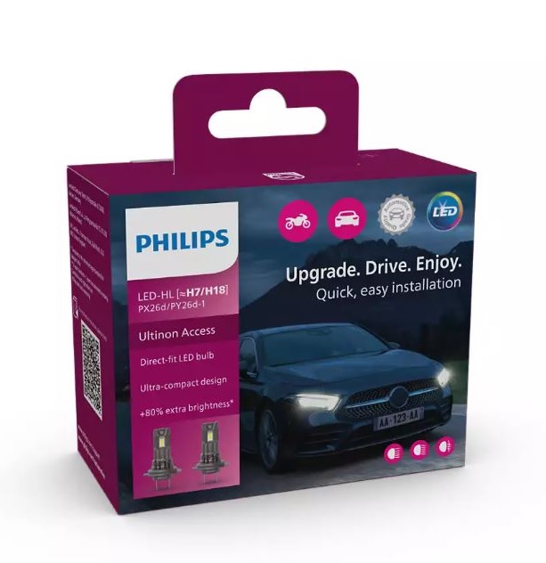 Led Žiarovka H7 11972 12V U2500 CX Philips 11972U2500CX