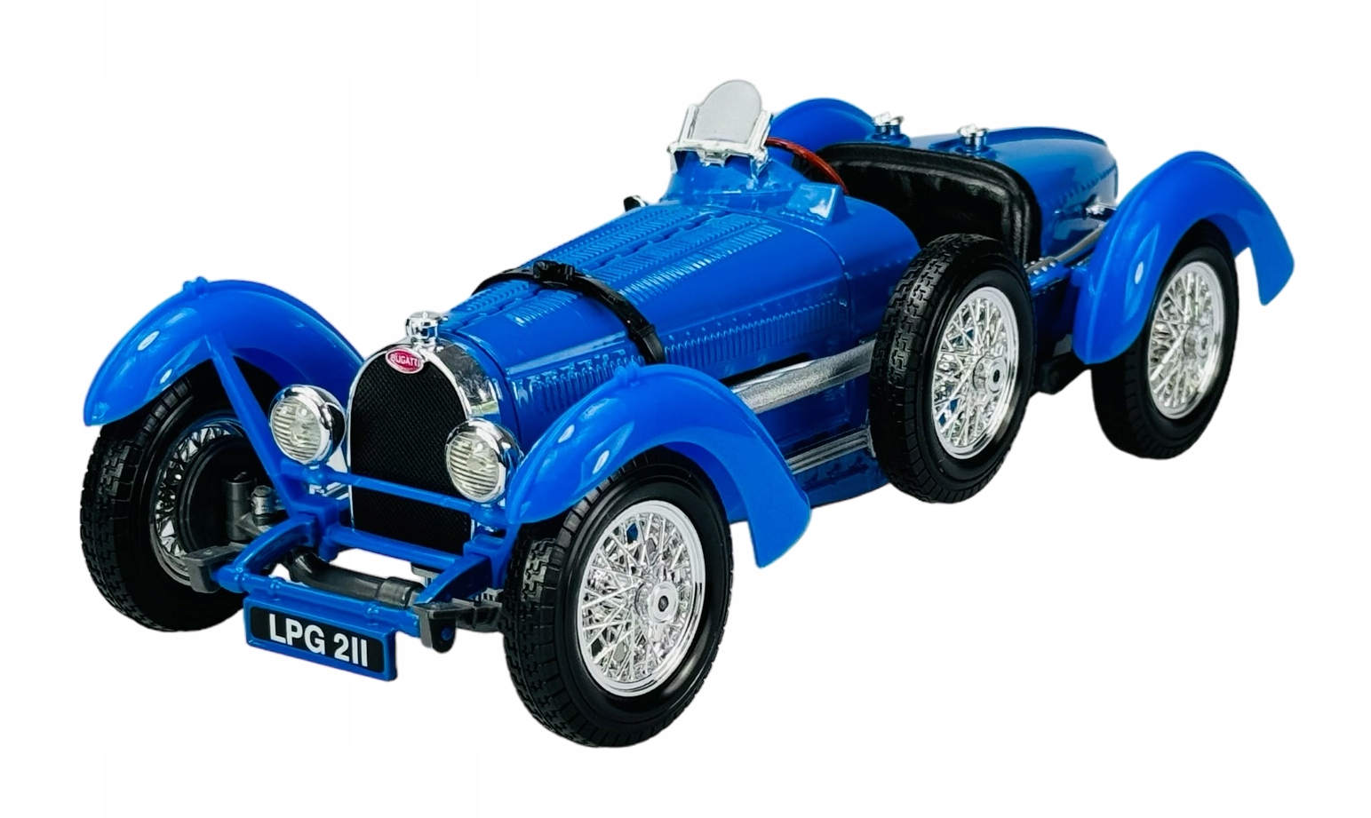 Bburago 1934 Bugatti Type 59 Modrá 1:18 Kovový Nový Model 12062