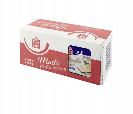 Fine Life Extra máslo 9 x 200 g
