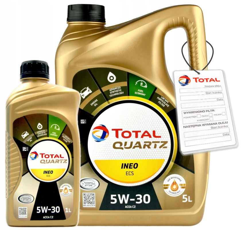 

Total Quartz Ineo Ecs 5W30 6L