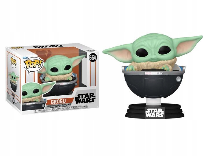 Funko POP Star Wars: Grogu w Latającej Kołysce (664)