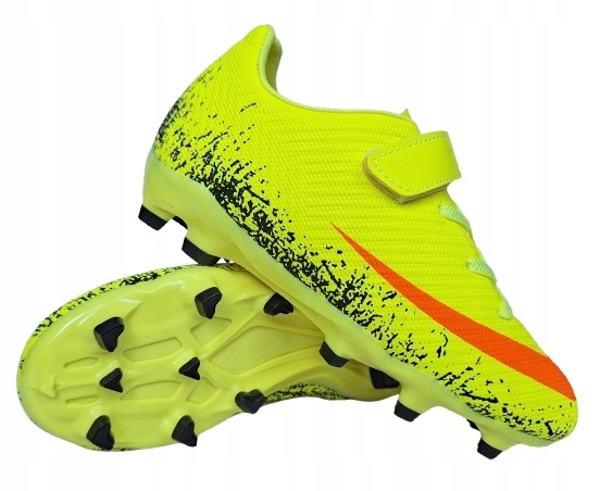 Športová obuv na futbalové lisovky detské kopačky na ihrisko suchý zips 36 EAN (GTIN) 5905496335399